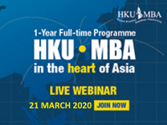 ۴ѧ HKU ȫְ & ְ MBA γѯ - (3/21)